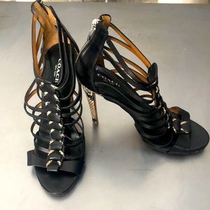 COACH - Black, strappy and sexy
